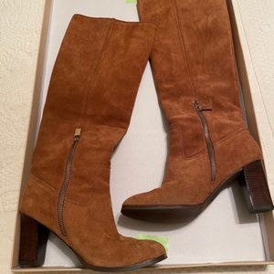 Michael Kors suede knee boots size 6